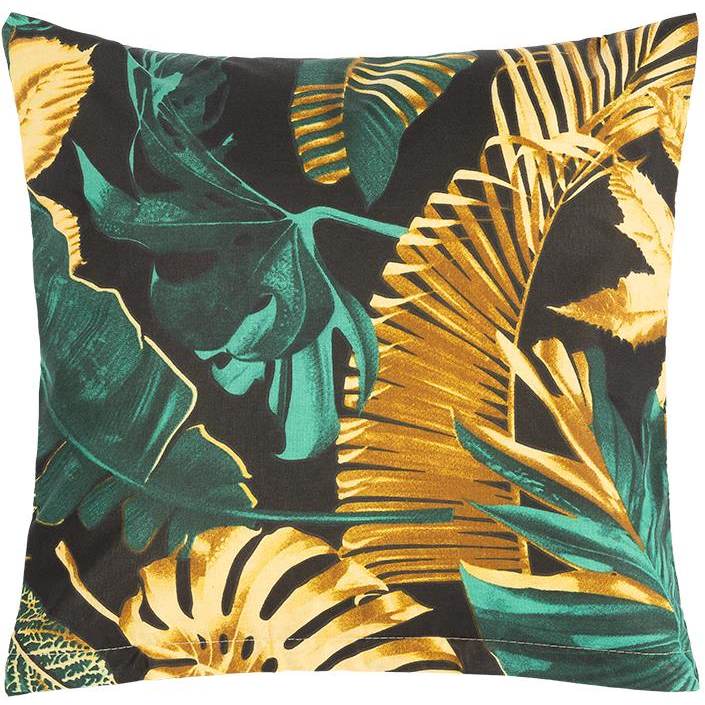 Bellatex 90/692 párnahuzat, 40×40 cm, zöld monstera (10809)