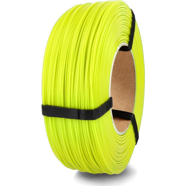 3D plastikas PET-G neoninė geltona 1.75mm 1kg refill pakuotė Rosa3D