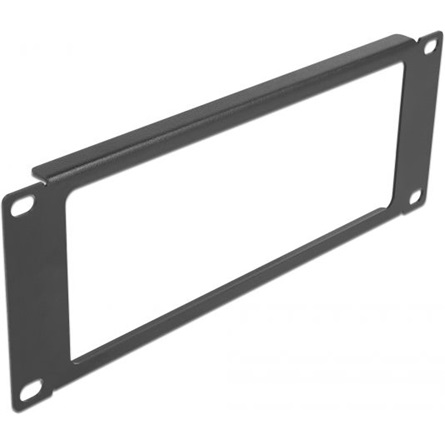 Delock 10 hálózati kabinet panel nyílással 2U fekete (66673) (66673)