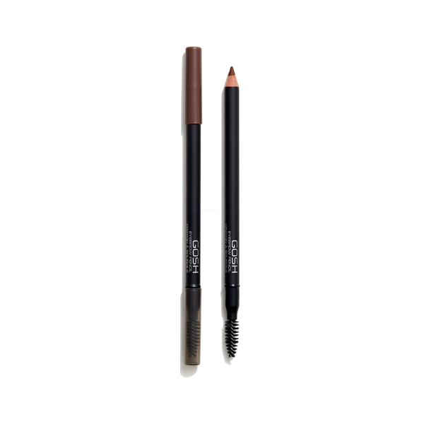  Gosh Gosh, Gosh, Kaolin, Shaping, Double-Ended, Eyebrow Cream Pencil & Brush 2-In-1, 4, 1.2 g For Women