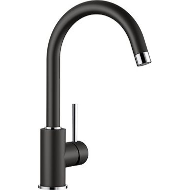 Blanco MIDA Silgránit Fekete színű Gránit csaptelep (526145) (526145)