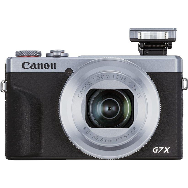 Canon PowerShot G7 X Mark III Kompakt kamera 20,1 MP CMOS 5472 x 3648 pixel Sort, Sølv