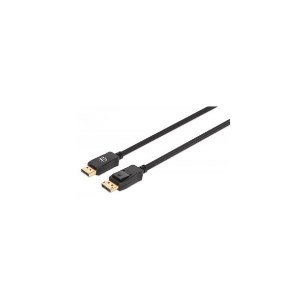 Manhattan 353618 DisplayPort kabel 2 m Sort