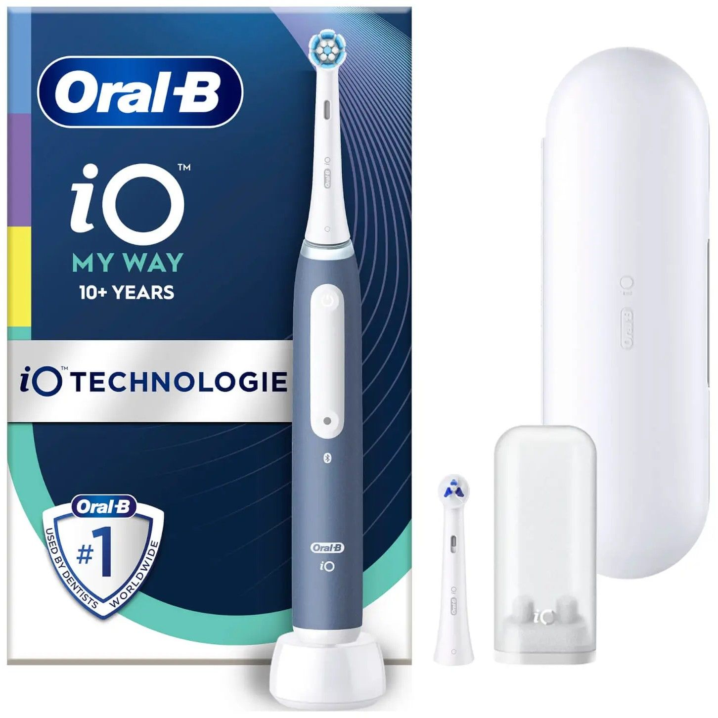 Oral-B iO My Way Teens Elektromos Fogkefe 4 Program Kék (818626)