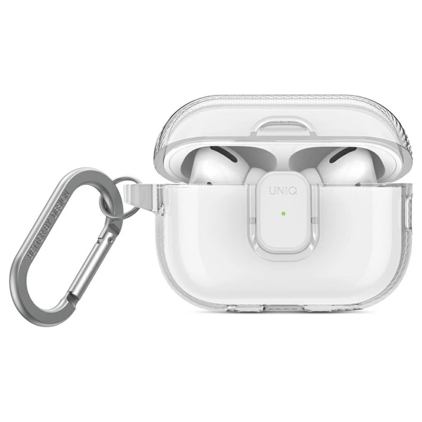 UNIQ Glase Pro zárós tok AirPods Pro 2 készülékhez átlátszó