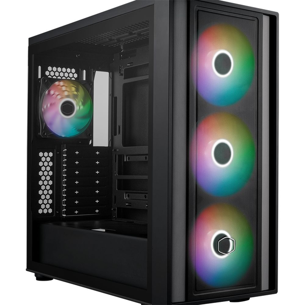 Cooler Master MasterBox 600 táp nélküli ablakos ház fekete (MB600-KGNN-S00)