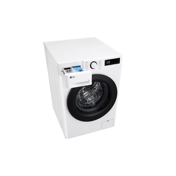 LG F4WR513SBW elöltöltős mosógép gőz funkcióval fehér