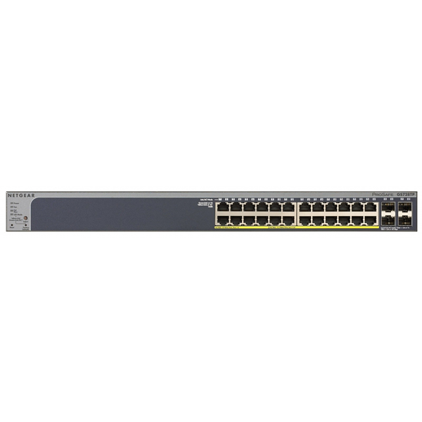 NETGEAR GS728TP Administreret L2/L3/L4 Gigabit Ethernet (10/100/1000) Strøm over Ethernet (PoE) Grå
