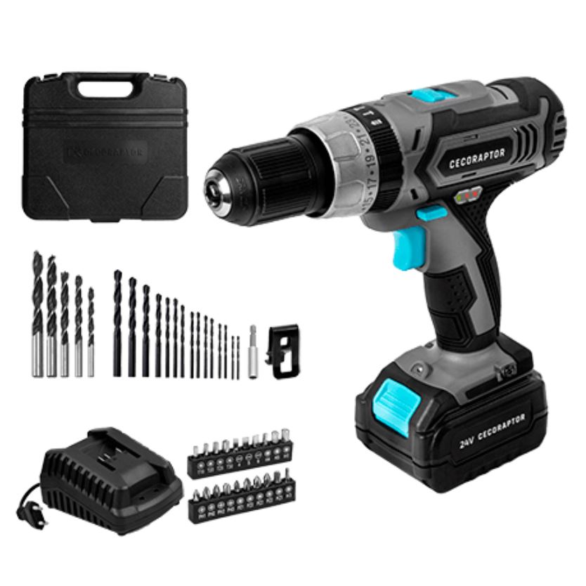 Cecotec CecoRaptor Perfect ImpactDrill 2024 Advance Akkumulátoros ütvefúró / csavarozó (70011)
