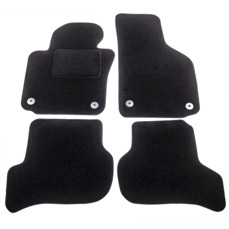 ACI textile carpets for VW Golf 03-08 black (for round clips) set of 4 pcs (5894X62)