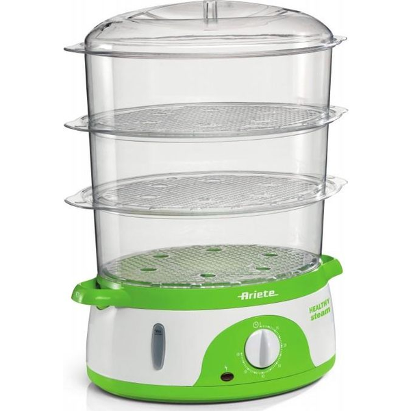 Ariete 0911/01 dampkoger 3 kurv(e) Bordplade 800 W Hvid, Grøn