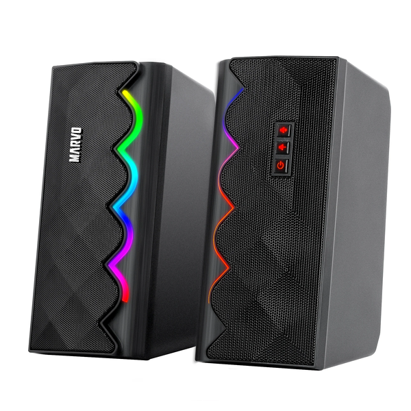 Marvo SG-269 2.0 Комплект високоговорители RGB, черен