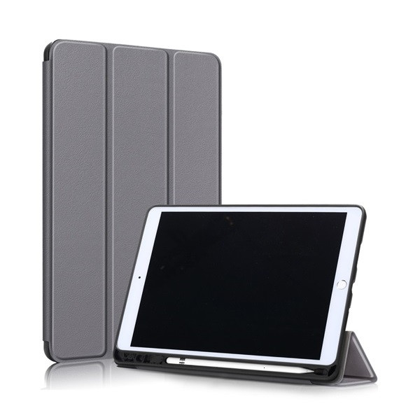 Apple iPad 10.2 (2019 / 2020 / 2021), mappa tok, Smart Case, szürke (RS91467)
