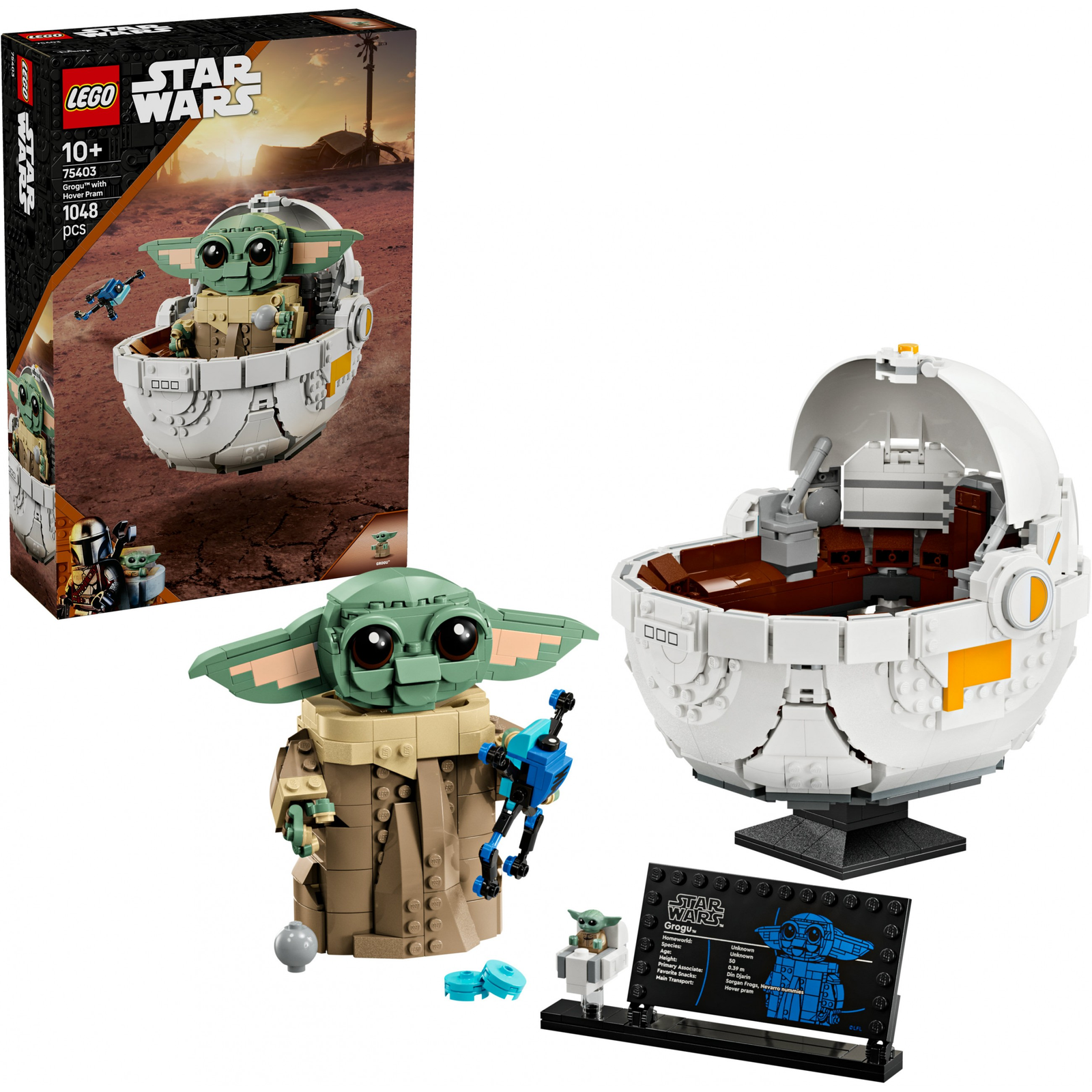 LEGO® Star Wars Grogu lebegő bölcsővel 75403 (75403)