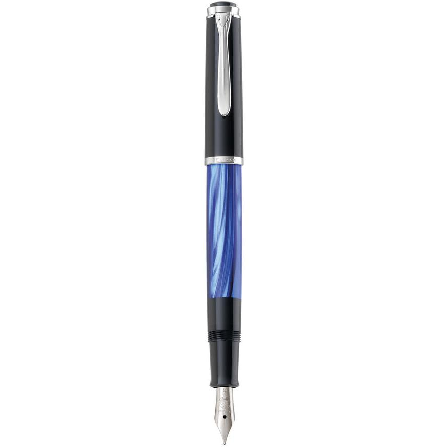 Pelikan Füllhalter M205 Blau-Marm. M Geschenkbox (801973) (801973)