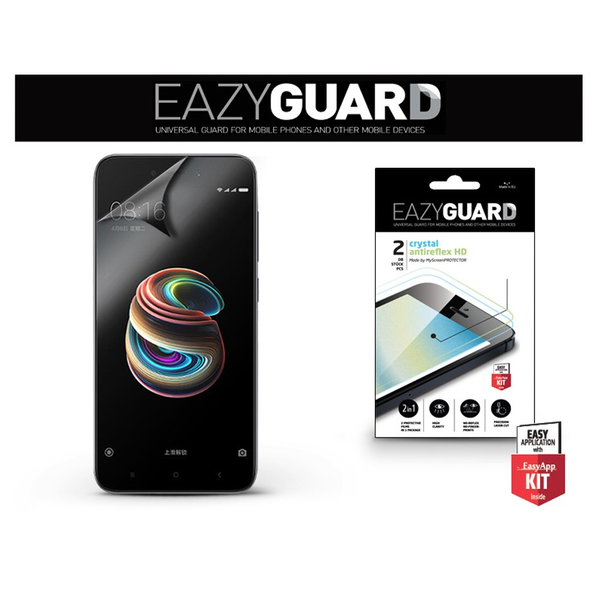 Скрийн протектор Xiaomi Redmi 5A Prime - 2 бр./опаковка (Crystal/Antireflex HD) (LA-1275)