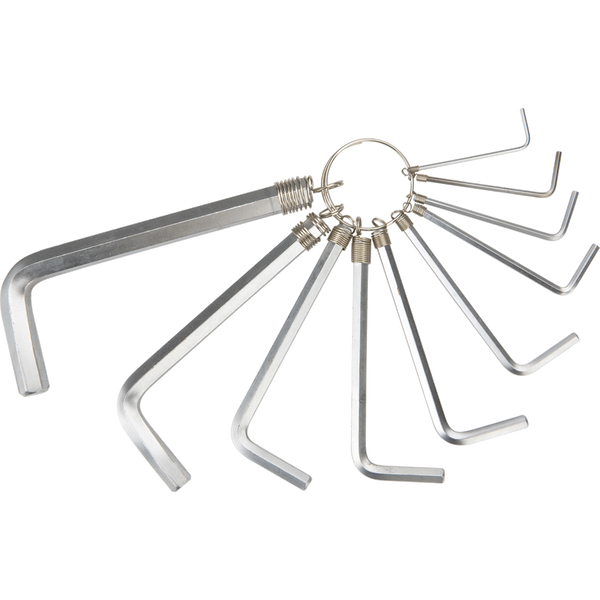 Topex Zestaw kluczy imbusowych hex typ L 1,5-10mm 10szt. (35D954)