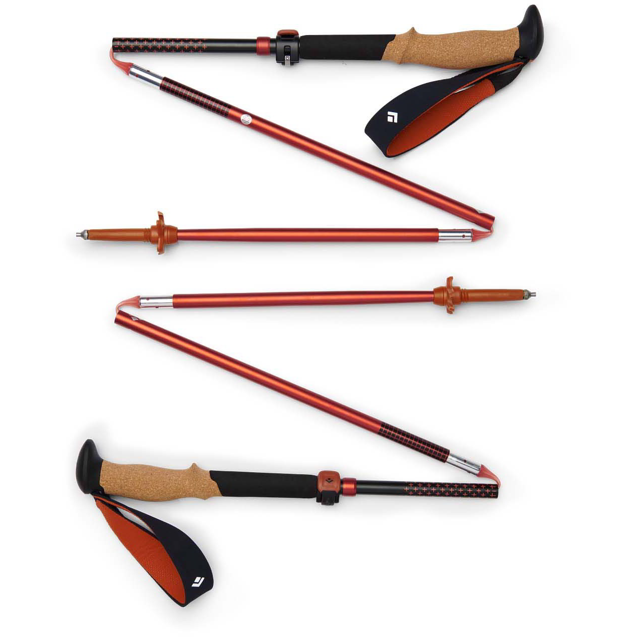 Black Diamond Pursuit FLZ Túrabot - Fekete/Piros (BD1100679412M_L1)