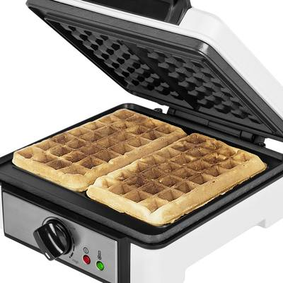 Princess 132397 2 wafel(s) 1200 W Zwart, Roestvrijstaal, Wit