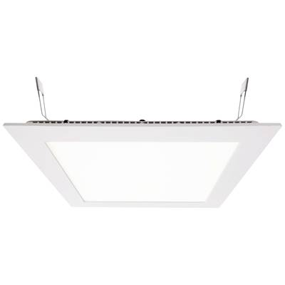 Deko Light 565162 LED Panel Square 20 LED-es beépíthető lámpa EEK: G (A - G) Fixen beépített LED-es 16 W Jelzőfehér (RAL 9003) (565162)