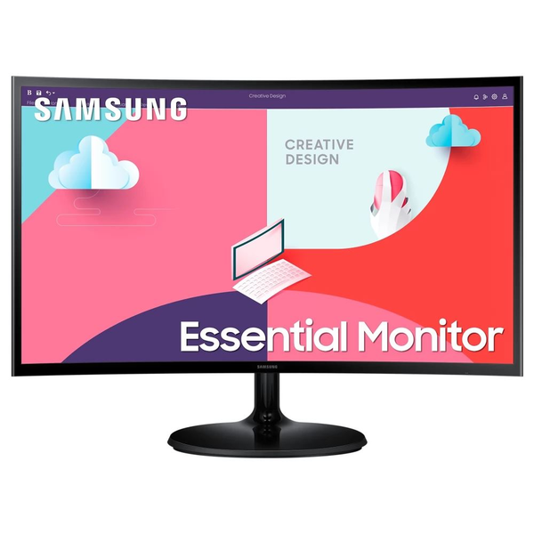 Samsung LS24C360EAUXEN LED display 61 cm (24") 1920 x 1080 px Full HD Černá