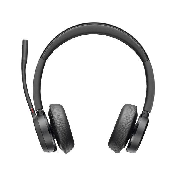 HP Poly Voyager 4320-M Microsoft Teams Certified Headset +BT700 dongle +Charging Stand Auricolare Wireless A Padiglione Ufficio Bluetooth Base di ricarica Nero