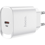 Hoco N14 hálózati tőltő adapter Type-C, PD, 20W, fehér