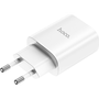 Hoco N14 hálózati tőltő adapter Type-C, PD, 20W, fehér