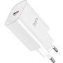 Hoco N14 hálózati tőltő adapter Type-C, PD, 20W, fehér