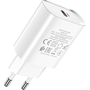 Hoco N14 hálózati tőltő adapter Type-C, PD, 20W, fehér