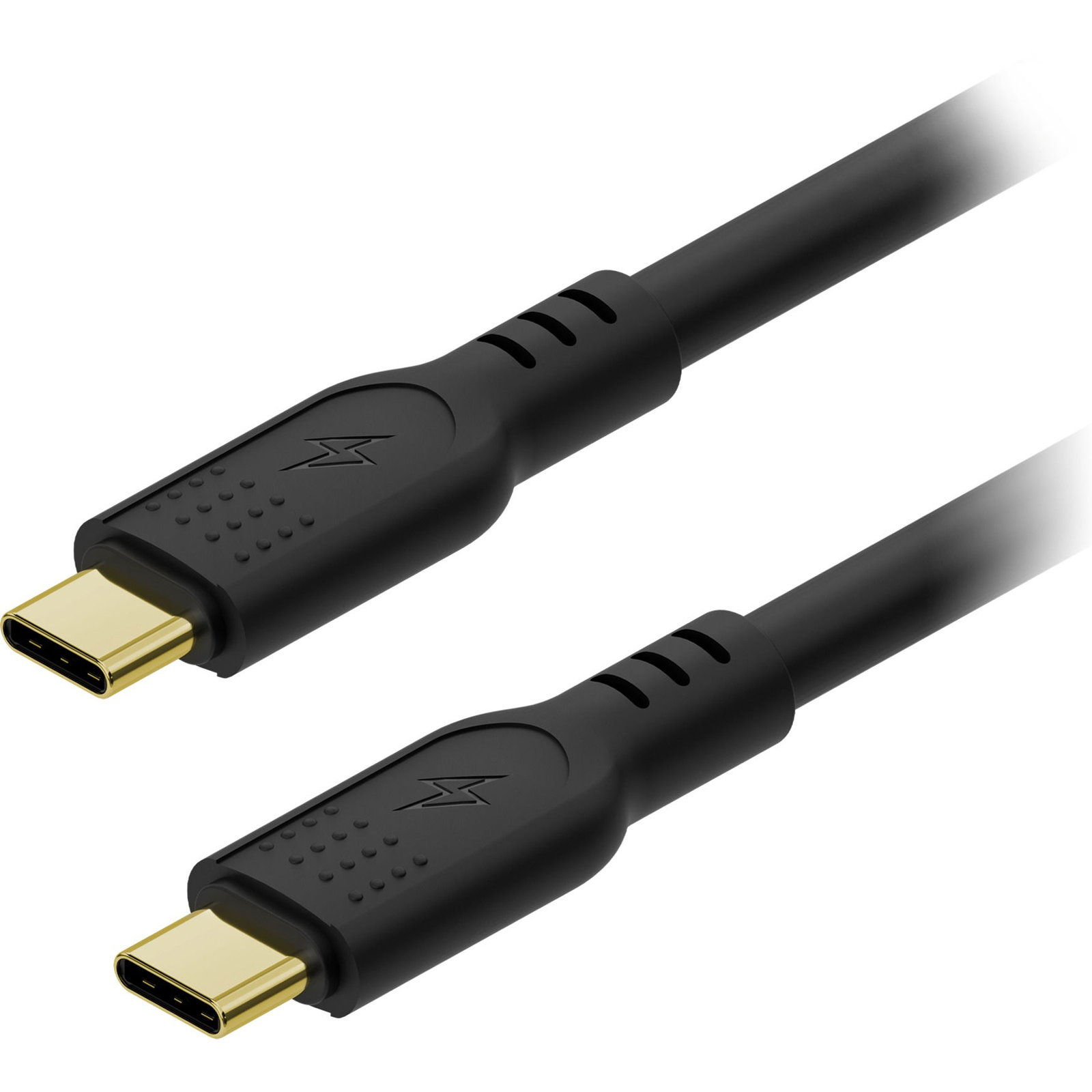 AlzaPower SilkCore USB-C to USB-C 3.2 Gen 2 240W, 1 m, fekete (APW-CBSCTC3010W)