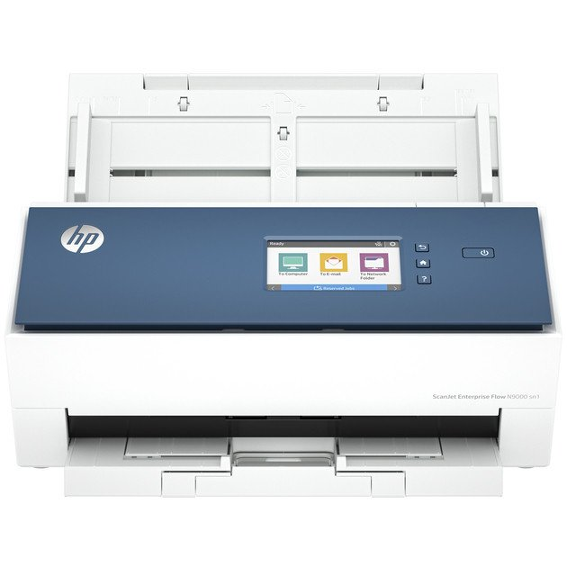 HP ScanJet Enterprise Flow N9000 sn1 Stránkový skener 600 x 600 DPI A3 Modrá, Biela
