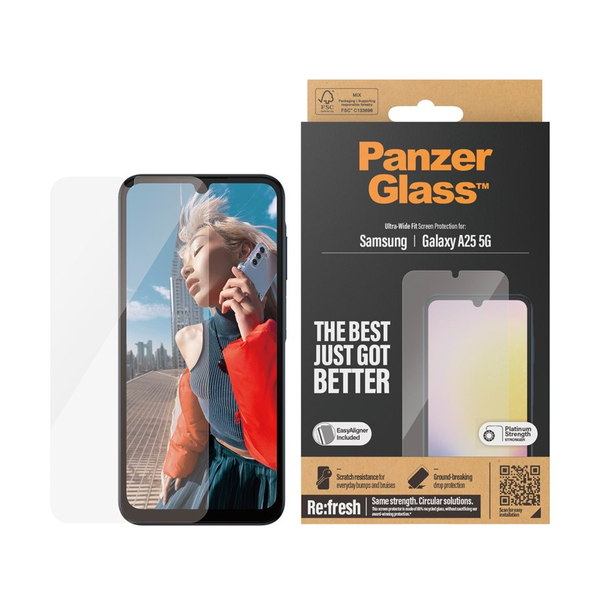PanzerGlass Samsung Galaxy new A24 5G UWF Átlátszó képernyővédő 1 dB