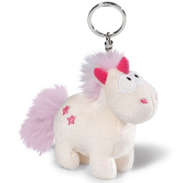 Nici Theodor unikornis plüss kulcstartó 10 cm (40091) (N40091)