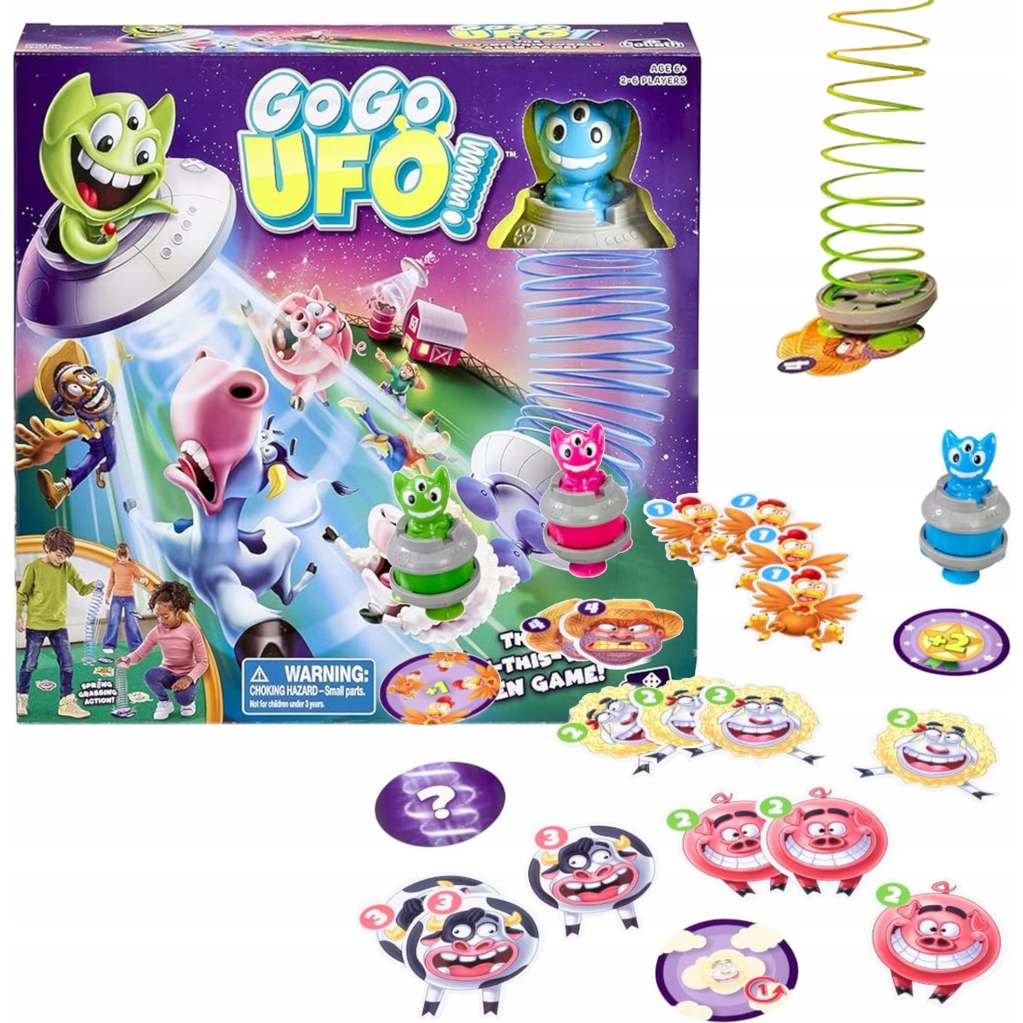 Goliath Go Go UFO Ügyességi Társasjáték 932019.006 (932019.006)