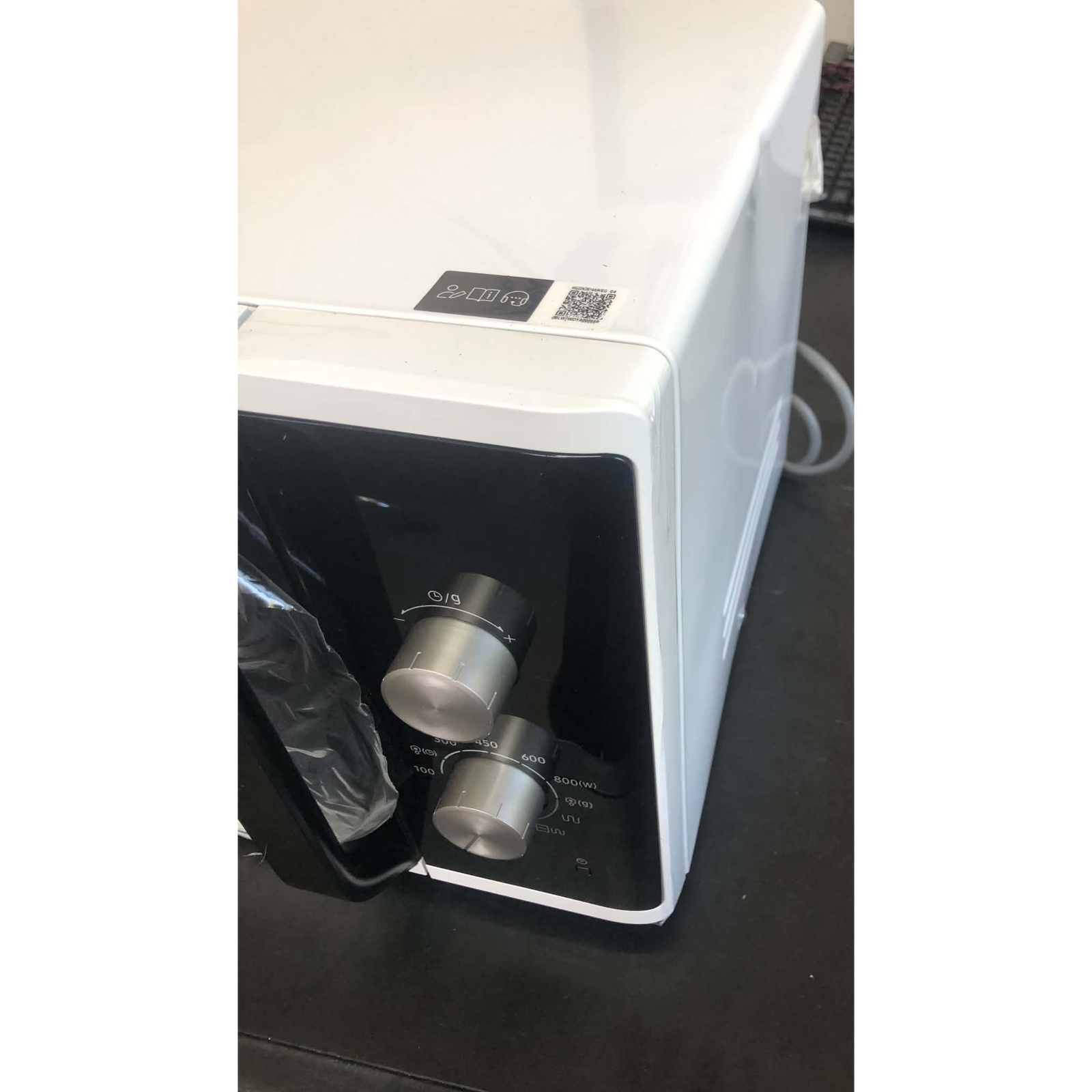 Cuptor cu microunde Samsung MG23K3614AW 23L 800W Alb DAMAGED – Minor cosmetic damage