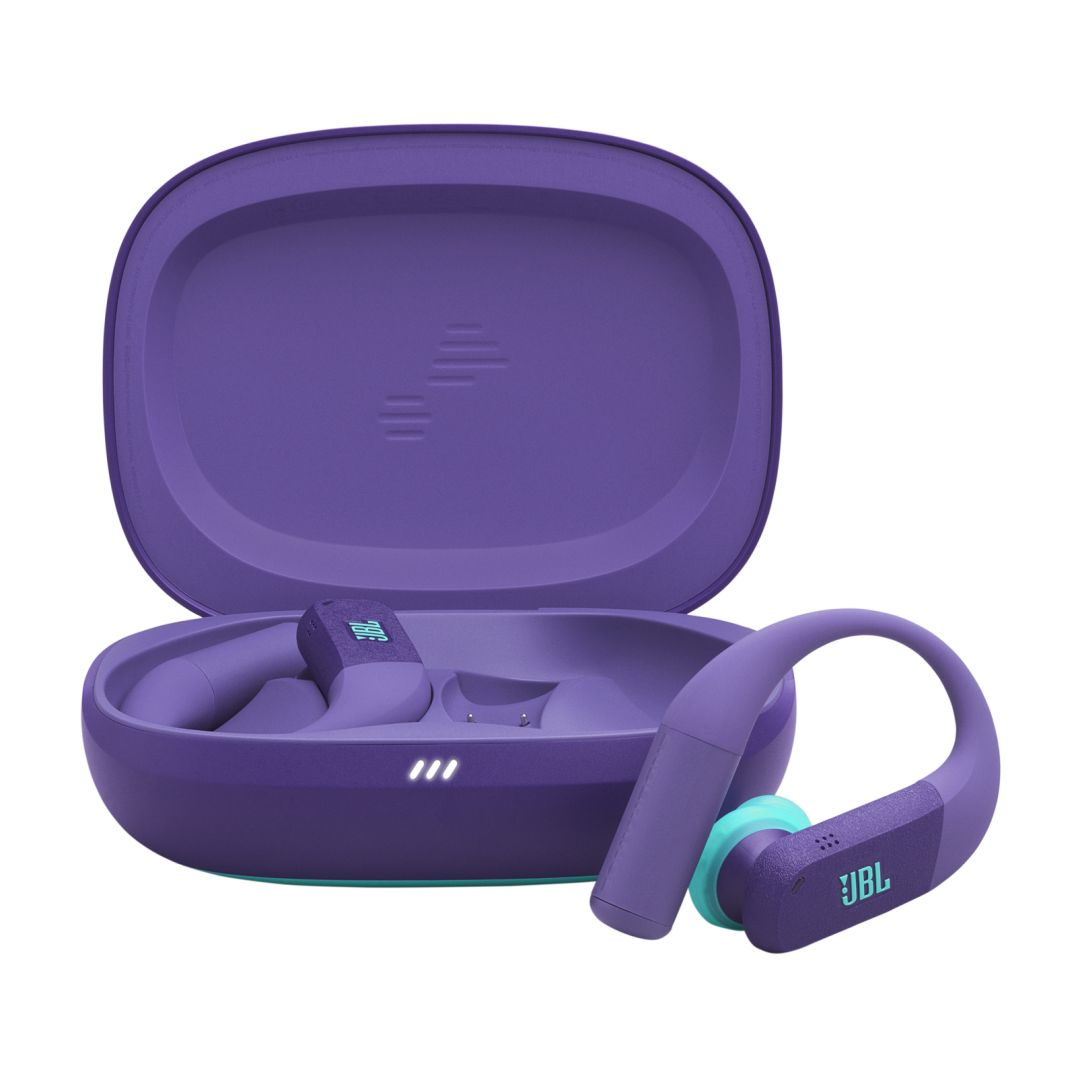 JBL Endurance Peak 4 Slúchadlá s mikrofónom Bezdrôtový Do ucha Športy Bluetooth Purpurová