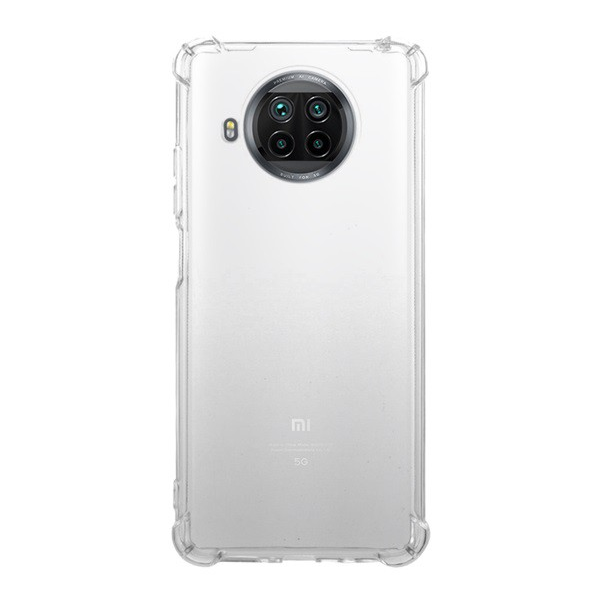 Szilikon telefonvédő (közepesen ütésálló, légpárnás sarok) ÁTLÁTSZÓ [Xiaomi Mi 10T Lite 5G] (5996591021959)