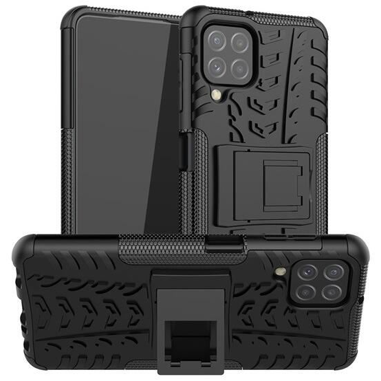 Gigapack Defender Samsung Galaxy M22 (SM-M225F) autógumi mintás tok fekete (GP-109742) (GP-109742)