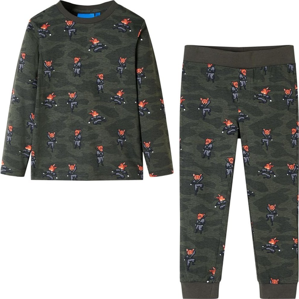 Keki hosszú ujjú gyerekpizsama 104