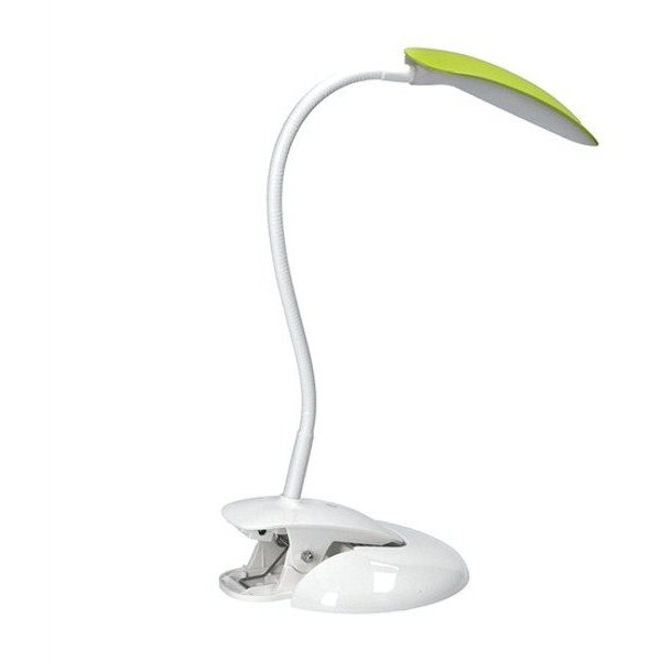 Solight LED dimmable 2-in-1 lámpa, állvány és klip, 5W 4000K, 3 színborítás (WO42)