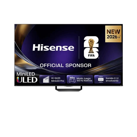 Hisense 65U7S PRO tv 165,1 cm (65") 4K Ultra HD Smart TV Wifi Grijs, Zwart 600 cd/m²