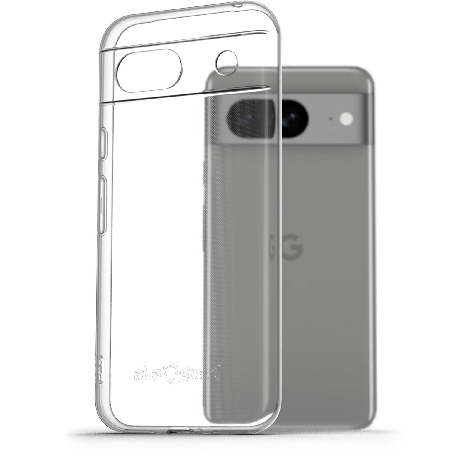 AlzaGuard Crystal Clear Google Pixel 8A TPU tok (AGD-PCT391Z)