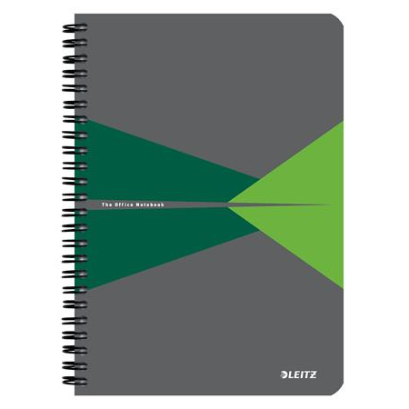 Leitz 44581055 quaderno per scrivere 90 fogli Verde, Grigio