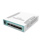 Комутатор MikroTik CRS106-1C-5S, 400MHz, 128MB, 1xGE, 6xSFP, License level 5, PoE in