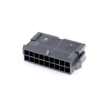 Molex Hüvelyház kábel Pólusok száma 18 Raszterméret: 3 mm 430201800 1 db csomag (430201800)