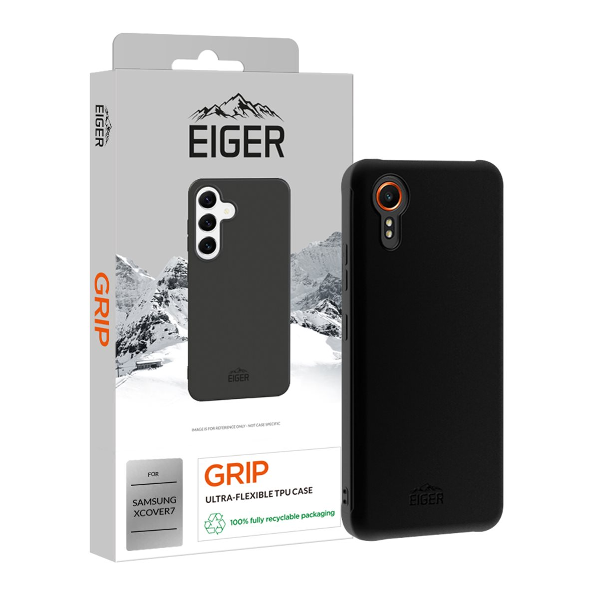 Eiger Grip Samsung Galaxy Xcover7 Tok - Fekete (EGCA00589)
