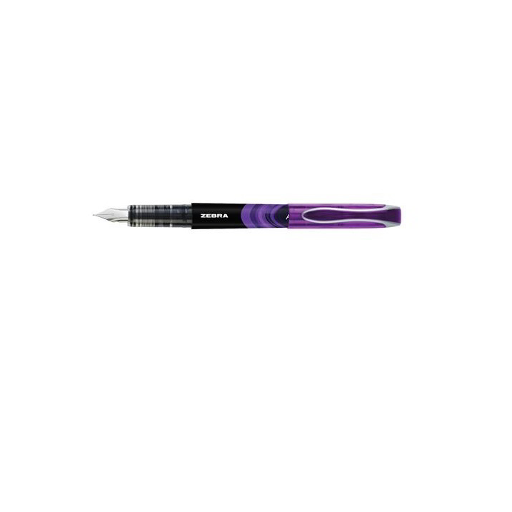 Zebra Kupakos töltőtoll - 0.6mm / Lila (19679)