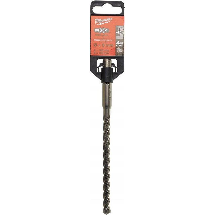 Milwaukee 4932352046 SDS-Plus Négyélű Fúrószár - 8x100x165 mm ( )