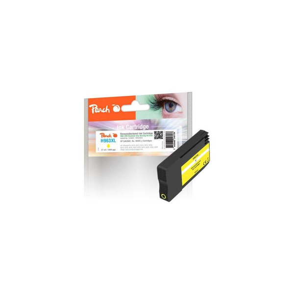 Peach PI300-1030 inktcartridge 1 stuk(s) Compatibel Hoog (XL) rendement Geel